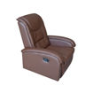 ΠΟΛΥΘΡΟΝΑ RELAX ΜΕ ΜΗΧΑΝΙΣΜΟ MASSAGE HM0026.03 PU ΚΑΦΕ ΣΚΟΥΡΟ 80x96x97 εκ.