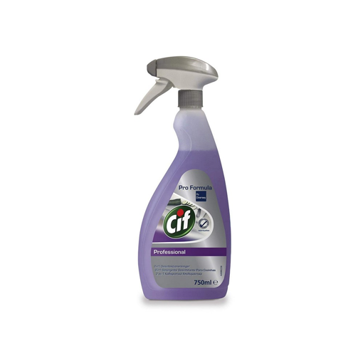 Cif Professional 2in1 Kitchen Cleaner Disinfectant 750ml