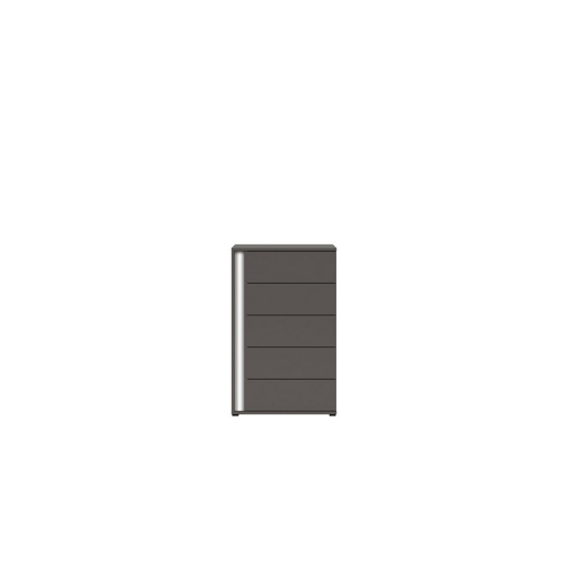 Graphic Συρταριέρα grey wolfram grey wolfram 57x38,5xY91,5cm