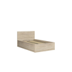 Κρεβάτι Tetrix sonoma oak Μ129 (sleeping surface width: 120) X Π204,5 (sleeping surface lenght: 200) X Y95/40,5