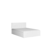 Κρεβάτι Tetrix white gloss Μ149 (sleeping surface width: 140) X Π204,5 (sleeping surface lenght: 200) X Y95/40,5