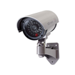 NEDIS DUMCB40GY Dummy Security Camera, Bullet, IP44, Grey