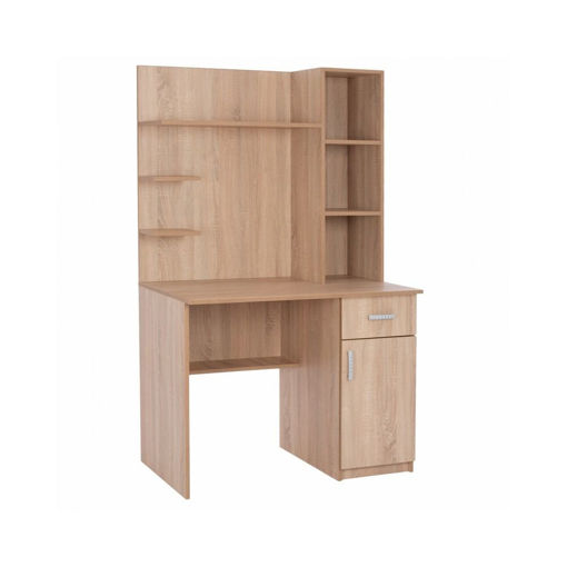 ΣΥΝΘΕΤΟ ΓΡΑΦΕΙΟΥ ΜΕ ΒΙΒΛΙΟΘΗΚΗ SONAMA OAK HM2426 100,5x60,5x166 εκ.