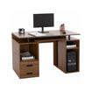 ΓΡΑΦΕΙΟ ΜΕΛΑΜΙΝΗΣ STATUS HM2026.03 WALNUT 120X55X76