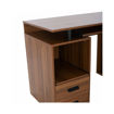 ΓΡΑΦΕΙΟ ΜΕΛΑΜΙΝΗΣ STATUS HM2026.03 WALNUT 120X55X76