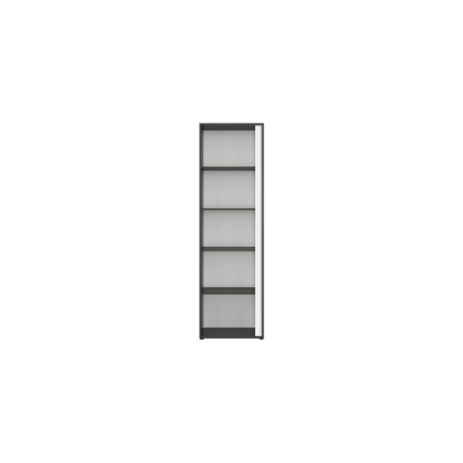 Βιβιλιοθήκη Graphic grey wolfram Μ57 X Π38,5 X Y191,5