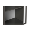 Βιβιλιοθήκη Graphic grey wolfram Μ57 X Π38,5 X Y191,5