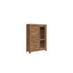 Gent Βιτρίνα stirling oak stirling oak 115x42x Y 158,5