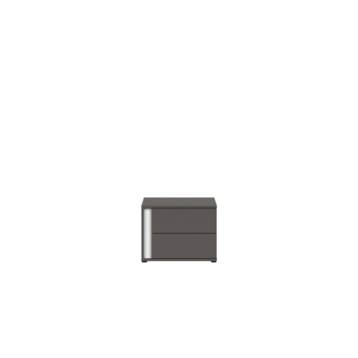 Graphic Κομοδίνο grey wolfram grey wolfram 52x38,5x Y 39,5