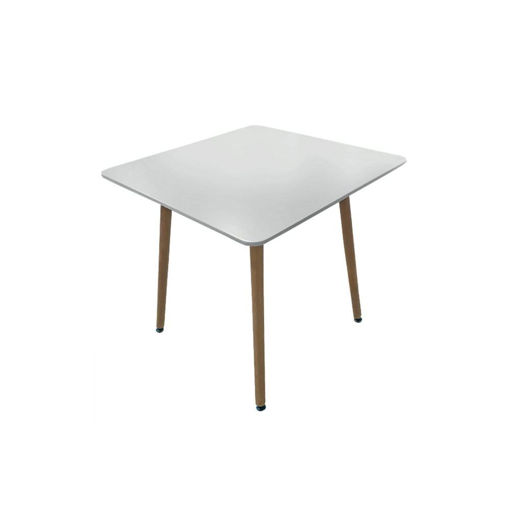 TBL-7070-WHT ΤΡΑΠΕΖΙ ΞΥΛΙΝΟ ΛΕΥΚΟ   70Χ70 CM  1