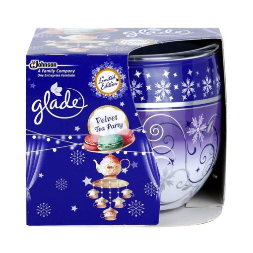 GLADE ΑΡΩΜΑΤΙΚΟ ΚΕΡΙ 120gr VELVET TEA PARTY