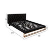 ΚΡΕΒΑΤΙ SHERRI HM8358 ΑΠΟ ΜΑΣΙΦ ΞΥΛΟ MANGO ΜΕ ΜΕΤΑΛΛΙΚΑ ΠΟΔΙΑ