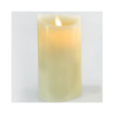 LED Διακοσμητικό Κερί Μπαταρίας Ιβουάρ H:15cm
