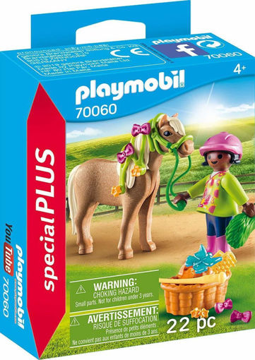 Playmobil Special Plus Κορίτσι Με Πόνυ 70060