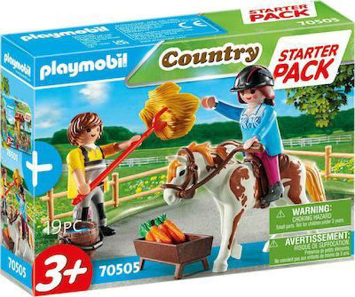 Playmobil Country - Starter Pack Φροντίζοντας το άλογο (70505)