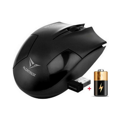 ALCATROZ WIRELESS AIRMOUSE INCL. AA BATTERY BLACK