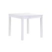 (P) NATURALE Τραπέζι Άσπρο Mdf 80x80x74cm