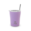 Coffee Mug Save The Aegean Ποτήρι Θερμός με Καλαμάκι Lavender Purple 350ml