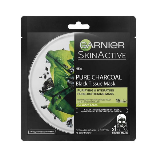 GARNIER CHARCOAL TISSUE MASK 28gr