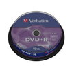 VERBATIM DVD+R 10 TUB 16X 4.7GB