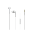 LAMTECH MOBILE EARPHONES WITH MIC WHITE