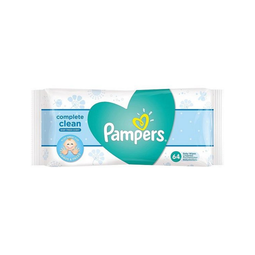 PAMPERS BABY WIPES 64ΤΕΜ NATURAL CLEAN