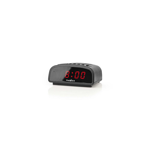 Επιτραπέζιο ψηφιακό ρολόι-ξυπνητήρι με οθόνη LED και λειτουργία snooze.
