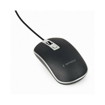 GEMBIRD USB WIRED OPTICAL MOUSE BLACK/SILVER