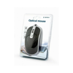 GEMBIRD USB WIRED OPTICAL MOUSE BLACK/SILVER