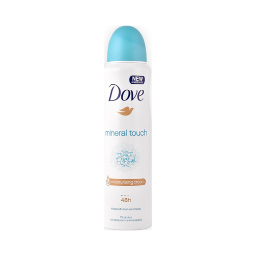 DOVE SPRAY 150ml MINERAL TOUCH
