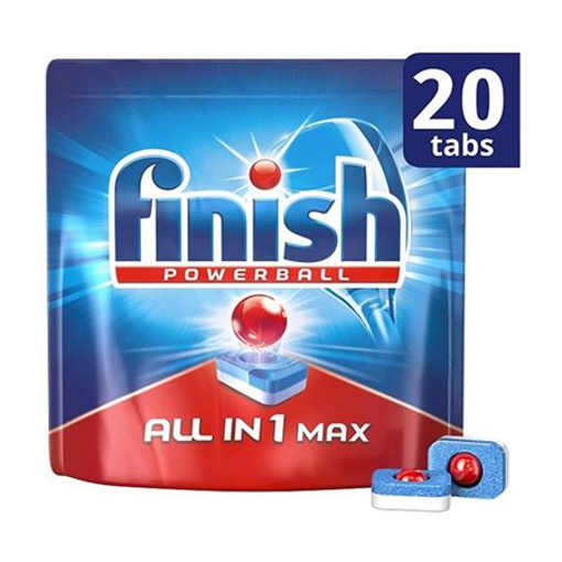 Finish All In 1 Κάψουλες Πλυντηρίου Πιάτων Regular 20 Τεμ.