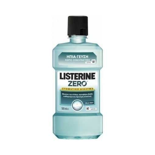 LISTERINE 500ML ZERO MILD MINT