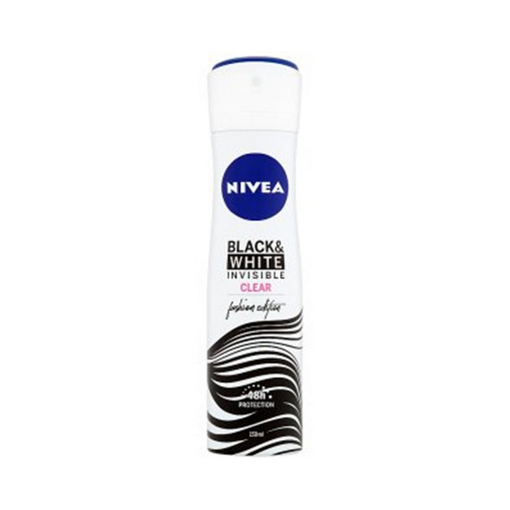 NIVEA spray 150ml women b&w invisible clear 48h