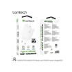 LAMTECH FAST CHARGER TYPE-C PD30W WHITE
