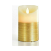 Διακοσμητικό Κερί Μπαταρίας με Κίνηση στη Φλόγα & Timer 7.5x15cm