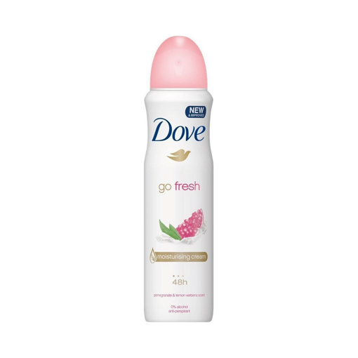 (P) DOVE SPRAY 150ML POMEGRANATE