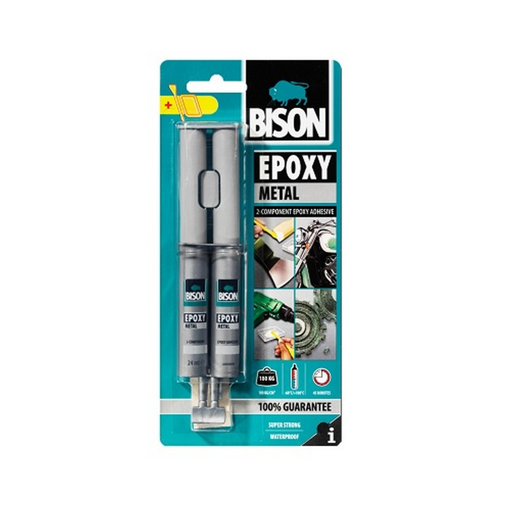 BISON Epoxy metal Κόλλα 24ml