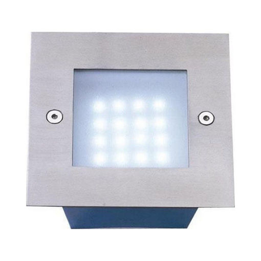 SPOT LED ΧΩΝΕΥΤΑ ΤΟΙΧΟΥ ΙΝΟΧ ΛΕΥΚΟ