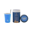 Estia Coffee Mug Save The Aegean Ποτήρι Θερμός με Καλαμάκι Olympic Blue 350ml