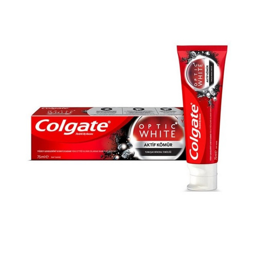 COLGATE οδοντ. optic white charcoal 75ml