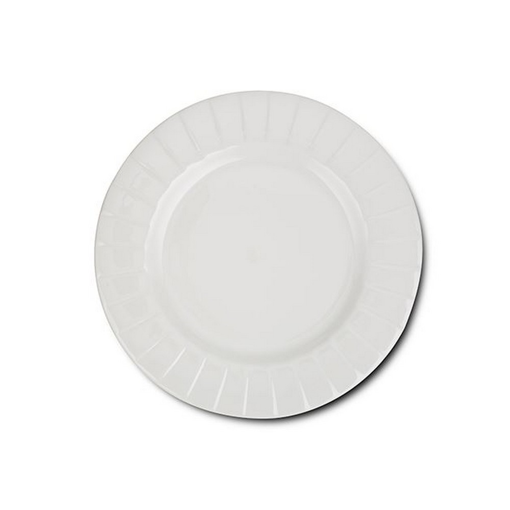 Πιάτο ρηχό πορσελάνινο με ανάγλυφο σχέδιο 27cm