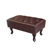 ΤΑΜΠΟΥΡΕ ΥΠΟΠΟΔΙΟ T.CHESTERFIELD EMMA HM226.01 PU 80x46x42Y εκ.ΣΚ.ΚΑΦΕ