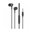 LAMTECH FASHIONABLE 3,5MM EARPHONES WITH MIC BLACK