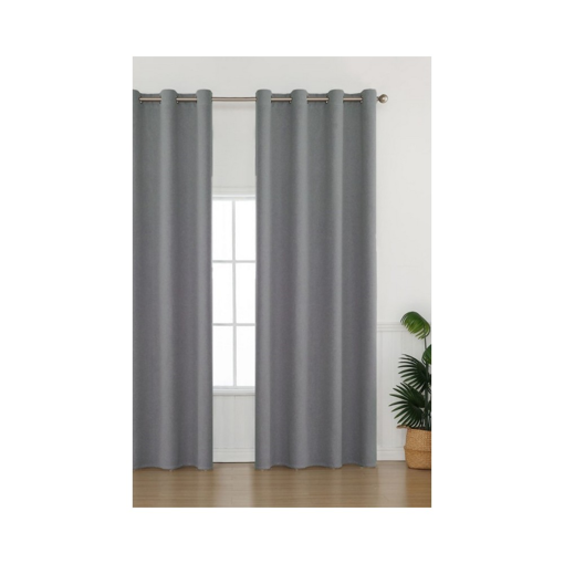 BLACK OUT T633 READY MADE CURTAIN 140X265/270 06
