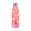 TRAVEL FLASK SAVE THE AEGEAN 500ml BOUQUET CORAL