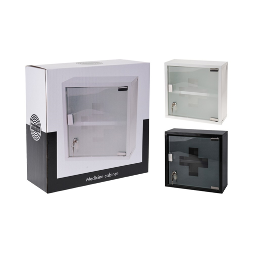 MEDICINE BOX 30XH12CM 2ASS CLR