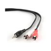 CABLEXPERT 3.5mm STEREO TO RCA PLUG CABLE 2.5m