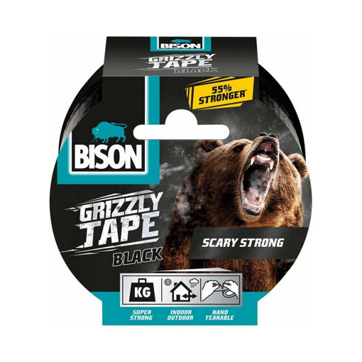 BISON GRIZZLY ΥΦΑΣ ΤΑΙΝΙΑ ΜΑΥΡΗ 10m