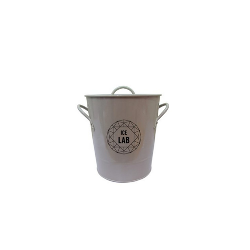 ΠΑΓΟΘΗΚΗ Φ19.5Χ20.5 TAUPE ΜΕΤΑΛ LOGO ICE