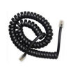 CABLEXPERT TELEPHONE HANDSET SPIRAL CORD RJ10 (4P4C) 2m BLACK